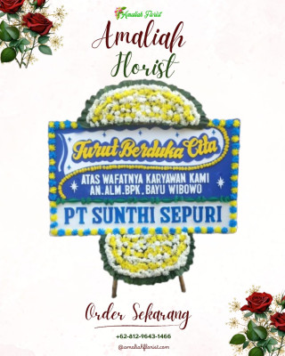 Papan Bunga Duka di Pengkol